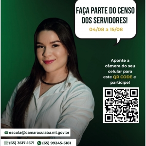 Câmara de Cuiabá inicia Censo para mapear perfil dos servidores