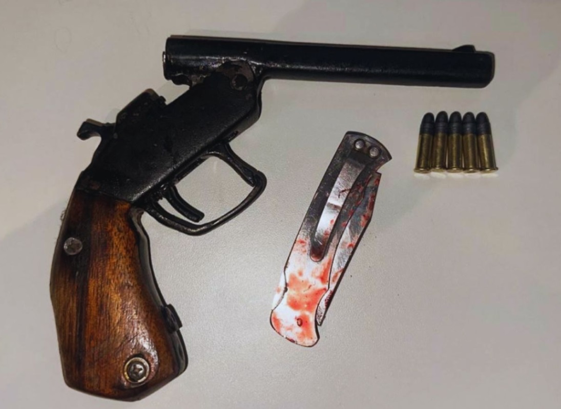 PM apreende arma de fogo, munições e prende suspeito com passagens criminais em Goiânia e Mato Grosso