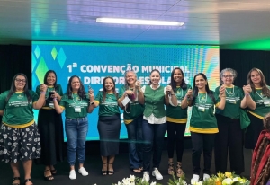 Michelly Alencar participa da 1ª Convenção Municipal de Diretores e reforça compromisso com a transformação da educação em Cuiabá