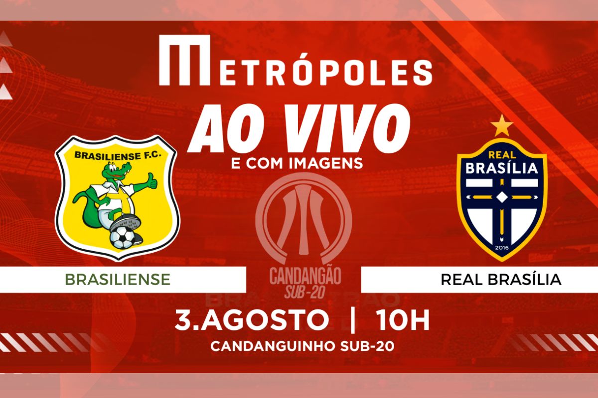 Candangão Sub-20: Brasiliense x Real Brasília ao vivo e com imagens