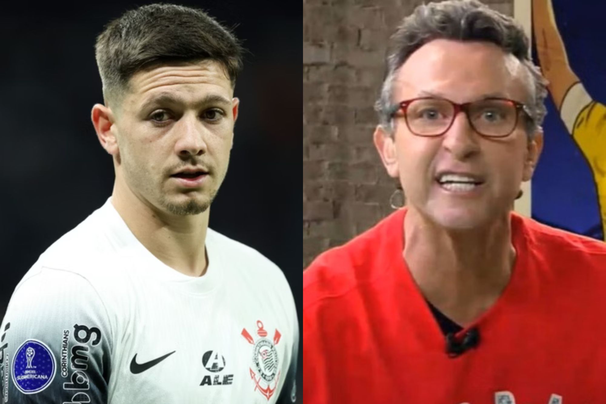 Vídeo: Craque Neto detona astro do Corinthians após empate