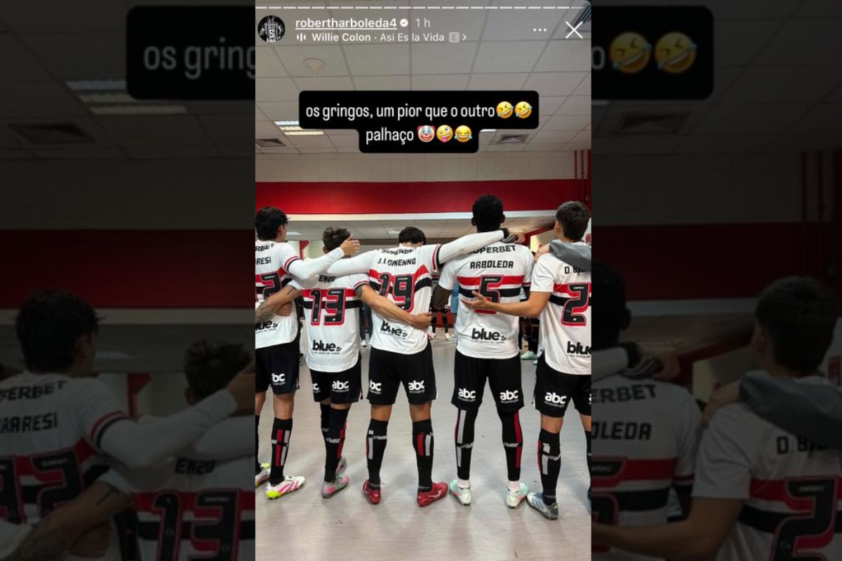 Arboleda chama ídolo do São Paulo de “palhaço”. Confira