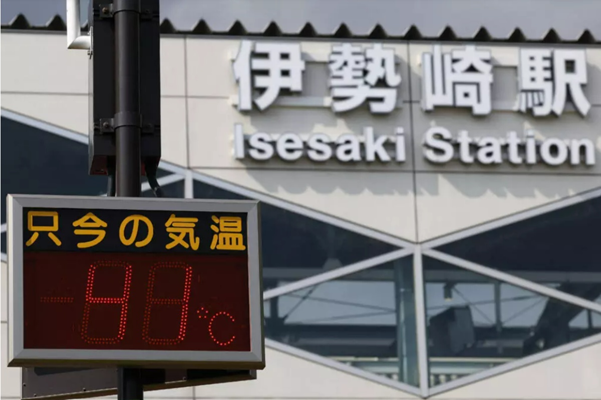 Japão registra recorde de calor nesta terça (5/7), com 41,8ºC
