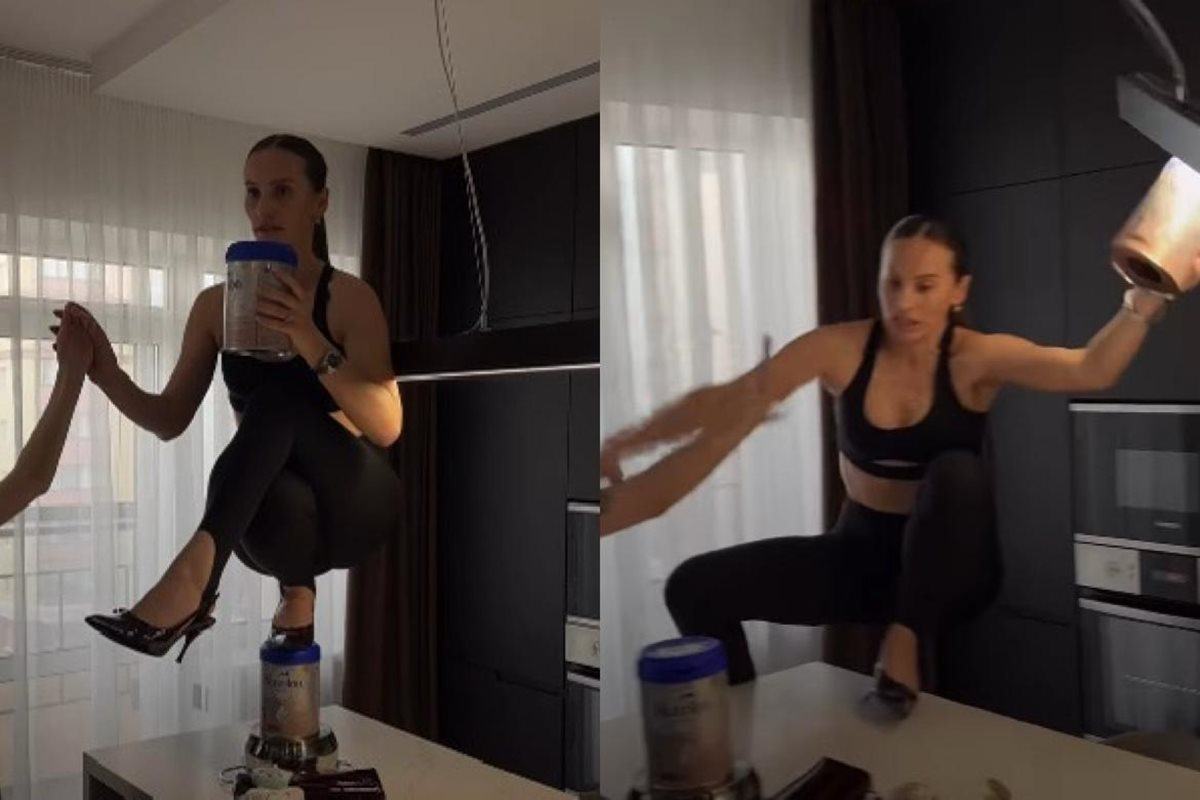 Vídeo: influencer fratura a coluna ao participar de desafio nas redes