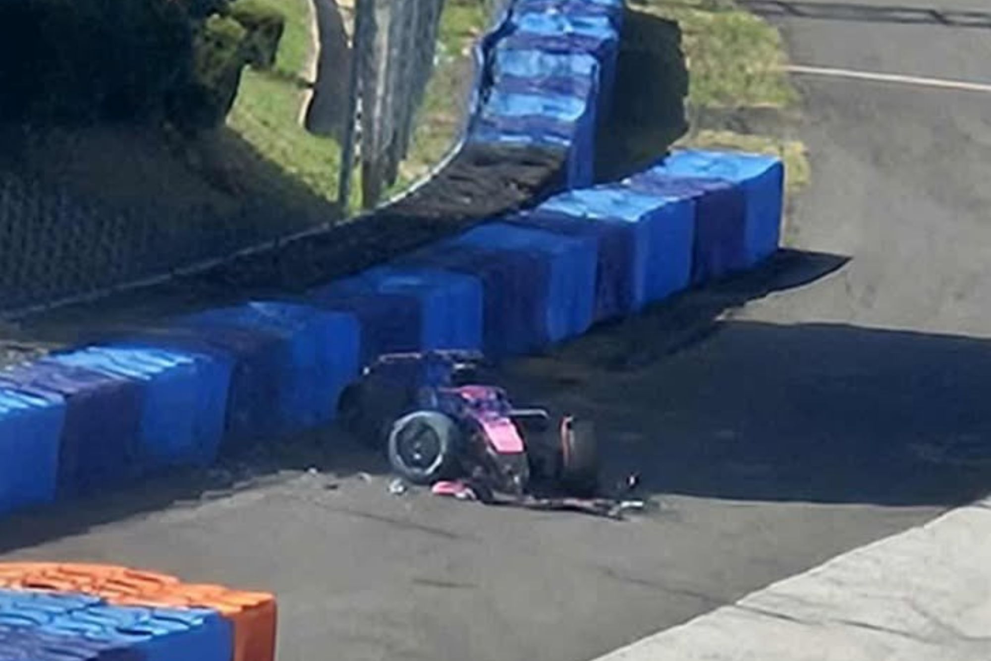 F1: Franco Colapinto sofre acidente em teste de pneus na Hungria