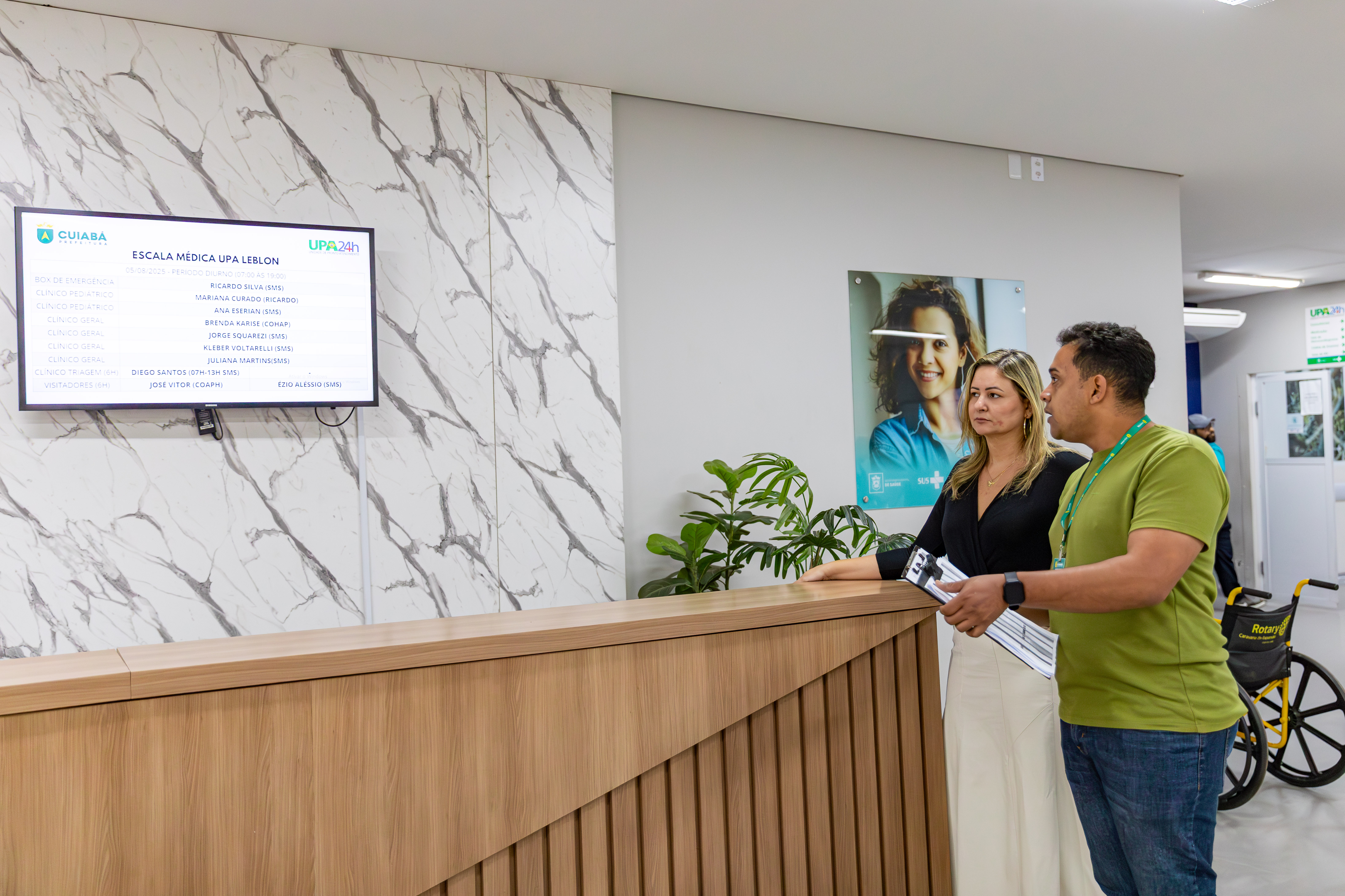 Secretária de Saúde de Cuiabá visita unidades e promove melhorias na rede