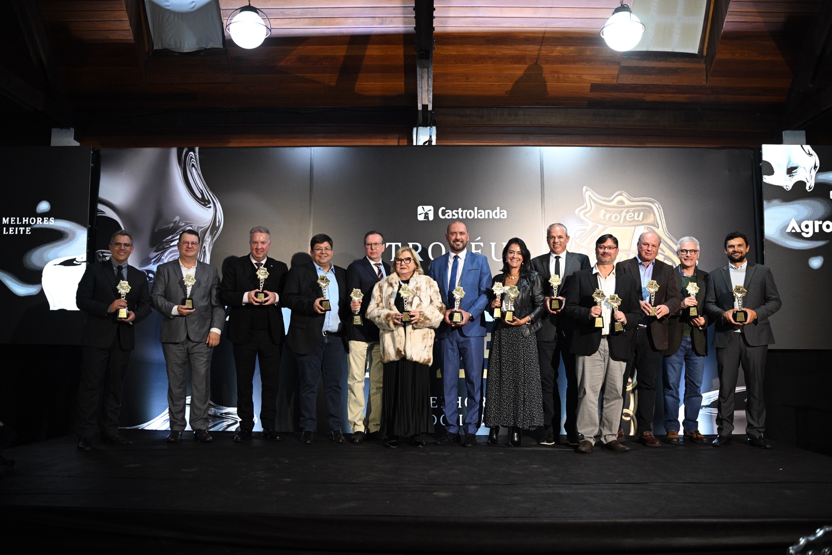Troféu Agroleite 2025 reconhece os melhores da cadeia leiteira nacional