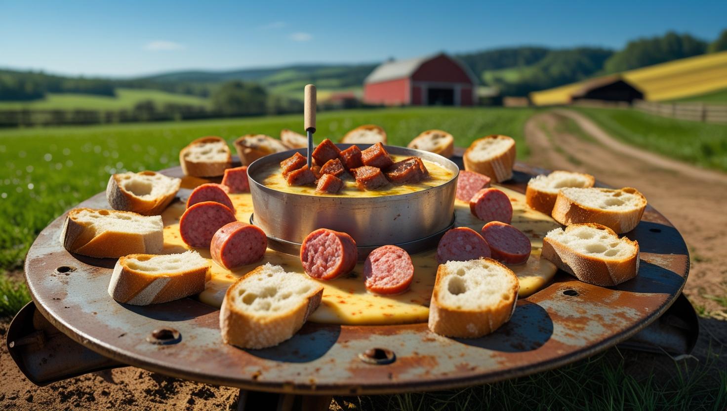 Conheça o fondue caipira no disco, culinária com gostinho de fazenda