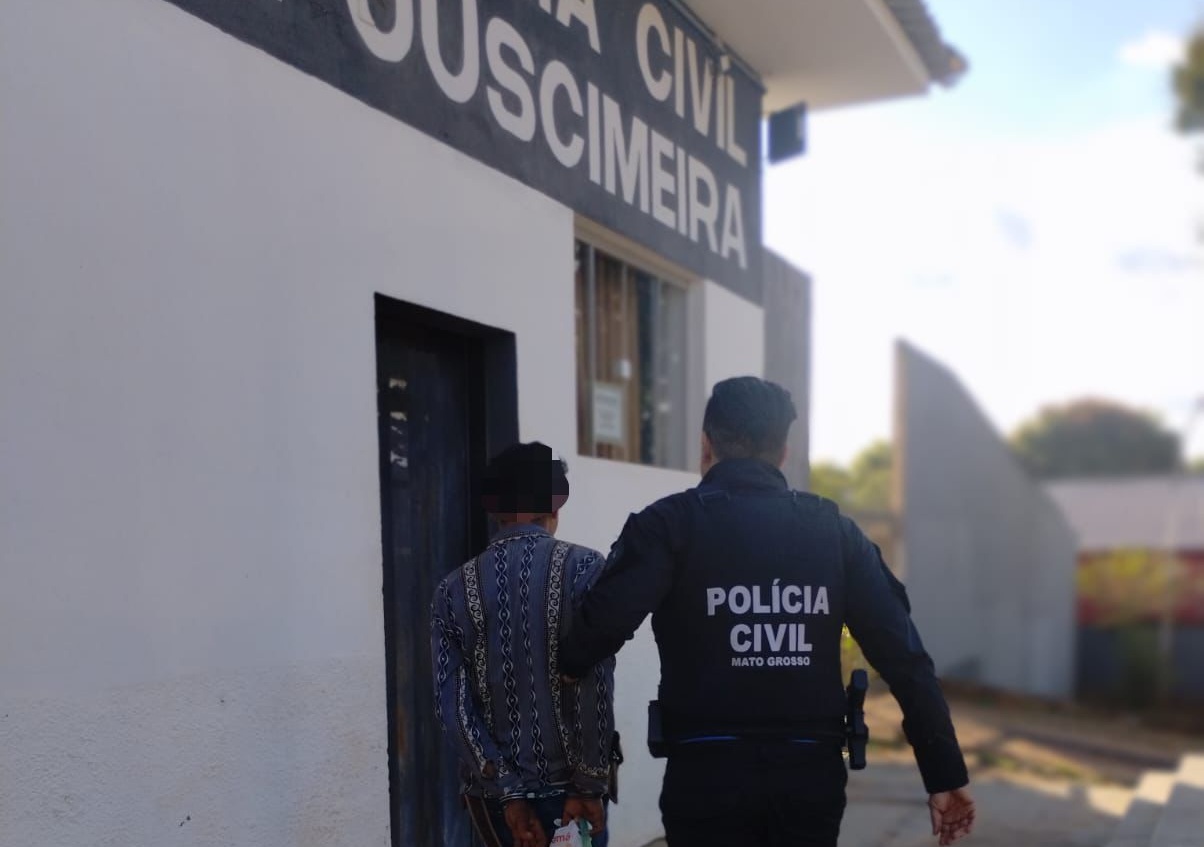 Condenado por roubo e cárcere privado em Goiás é preso pela Polícia Civil em Juscimeira