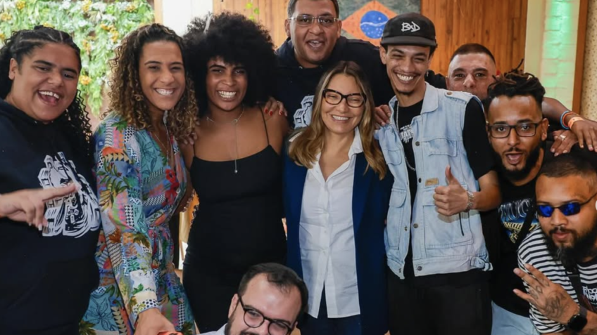 No Rio, Janja diz que cultura está mais forte no 3º governo Lula