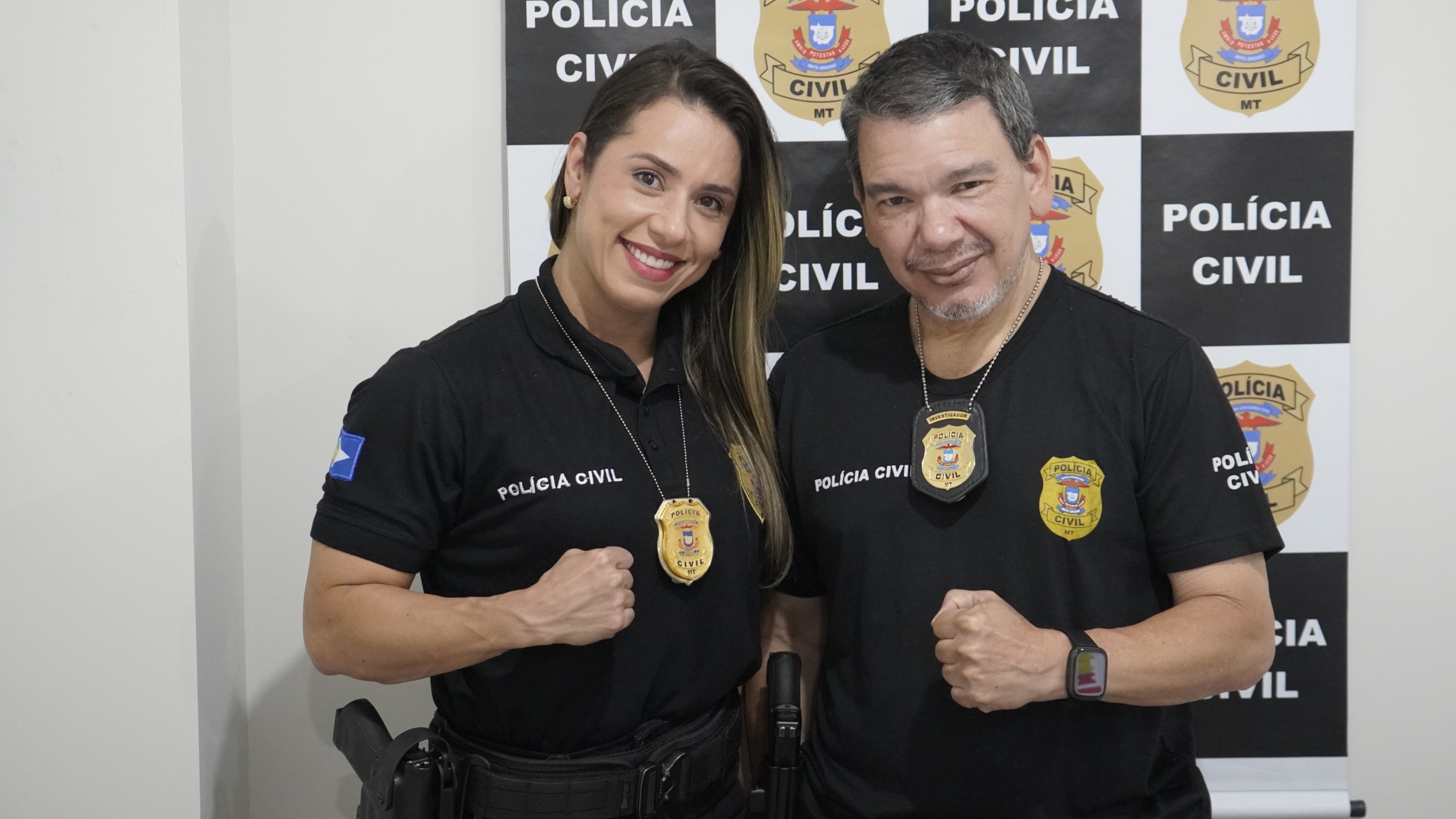 Polícia Civil une pai e filha no cotidiano do trabalho investigativo