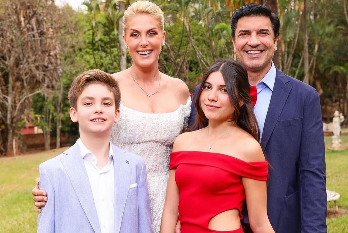 “Pai é quem cuida”: Ana Hickmann homenageia Edu no Dia dos Pais
