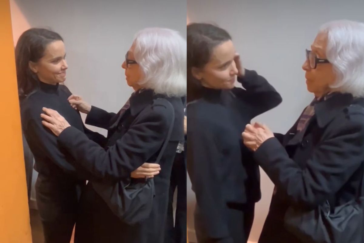 Fernanda Montenegro elogia performance e emociona Débora Falabella