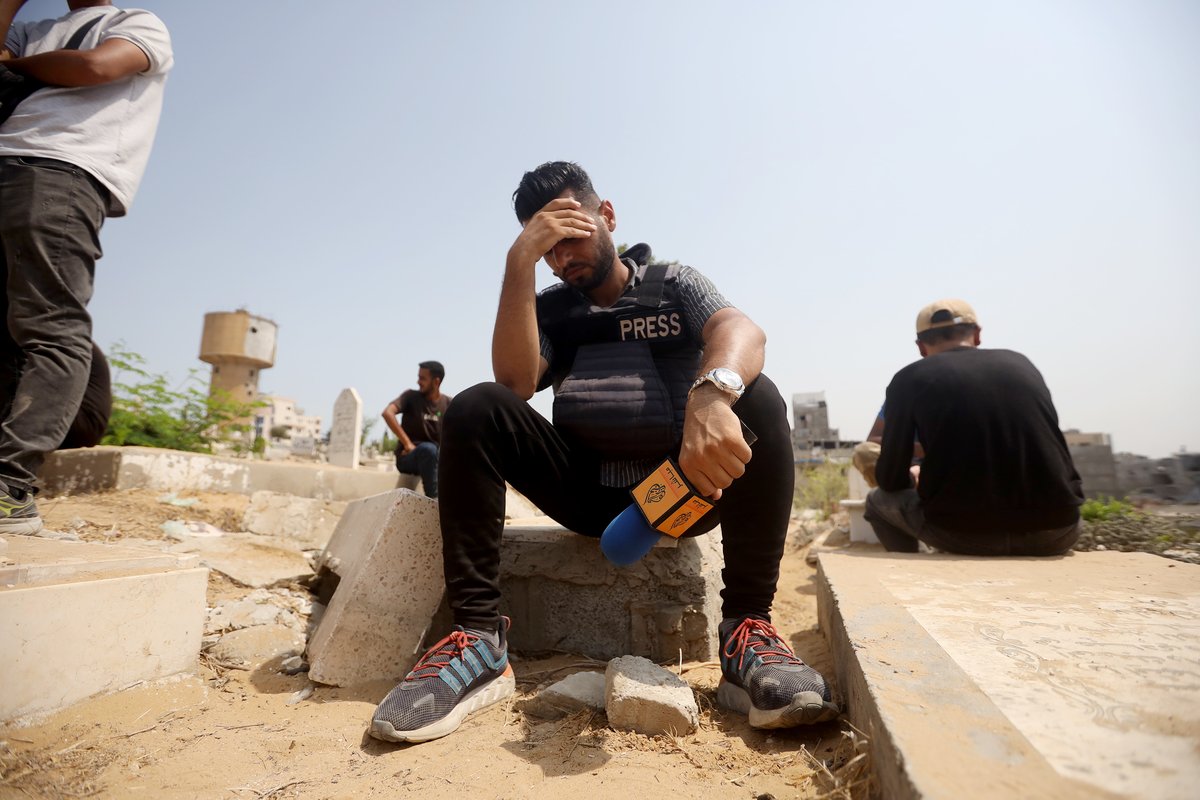 Israel matou mais de 200 jornalistas na Faixa de Gaza