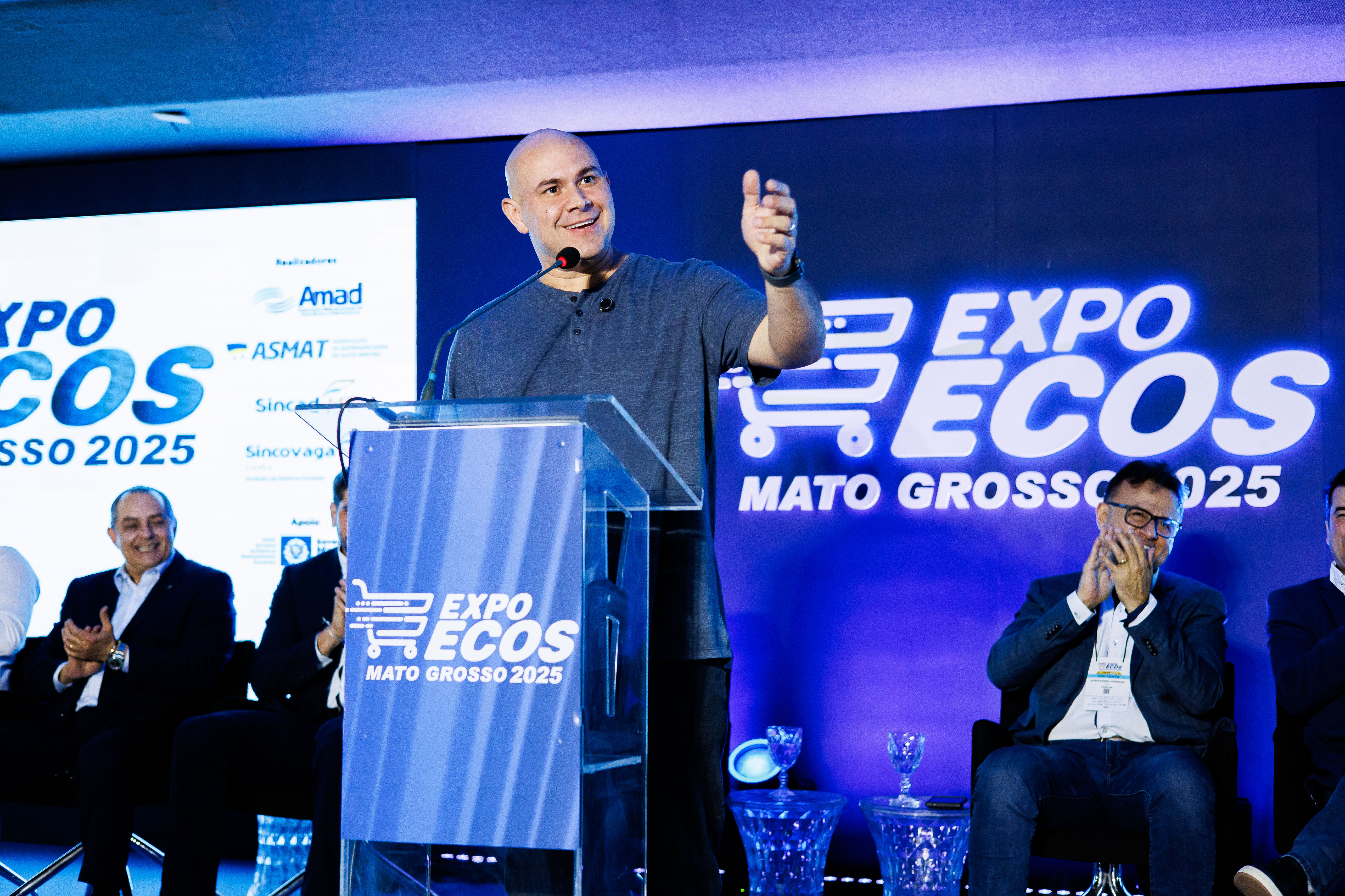 Prefeito de Cuiabá destaca poder da geração de empregos na ExpoEcos