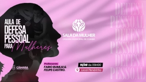 Câmara de Cuiabá oferece curso gratuito de defesa pessoal para mulheres nesta sexta-feira (15)