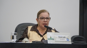 Paula Calil apresenta projeto de conscientização aos homens no combate à violência contra a mulher em Cuiabá