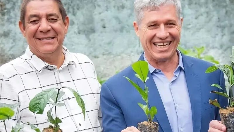 Zeca Pagodinho doa terreno de 8 mil metros para cultiva alimentos e ajudar comunidades carentes