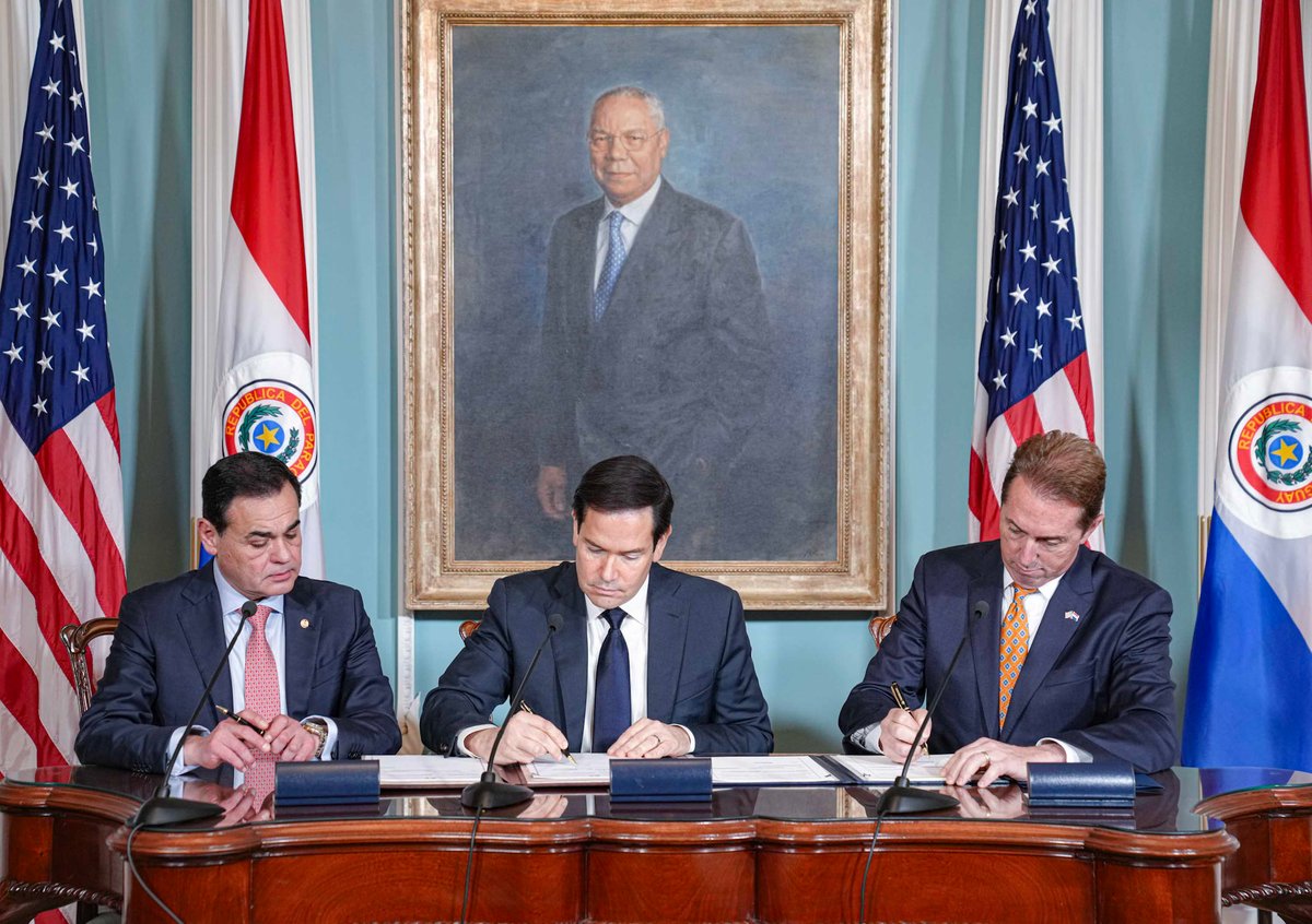 EUA e Paraguai firmam acordo sobre solicitações de asilo