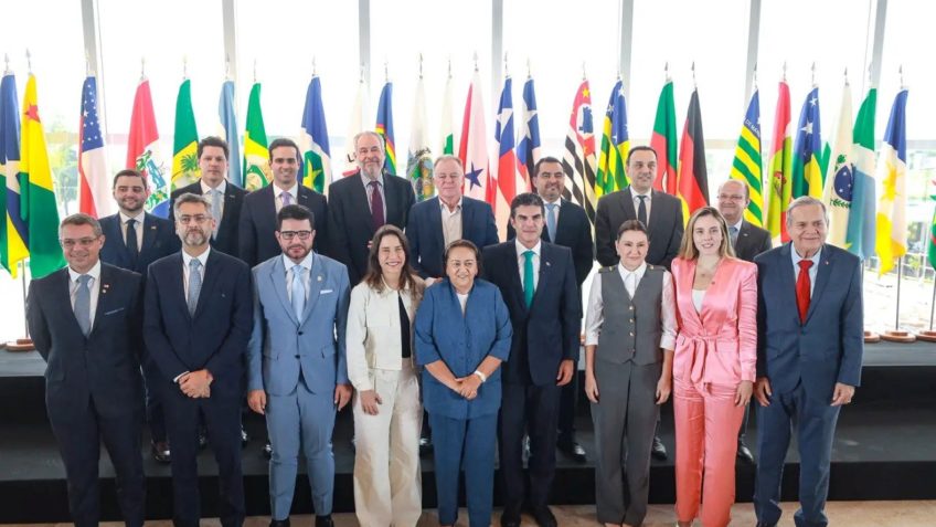 Governadores assinam carta em apoio à COP30