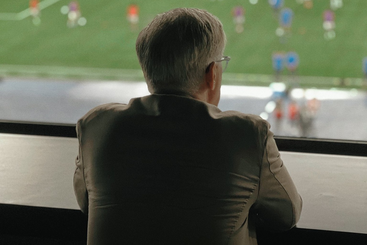 Carlo Ancelotti marca presença em jogo do Botafogo pela Libertadores