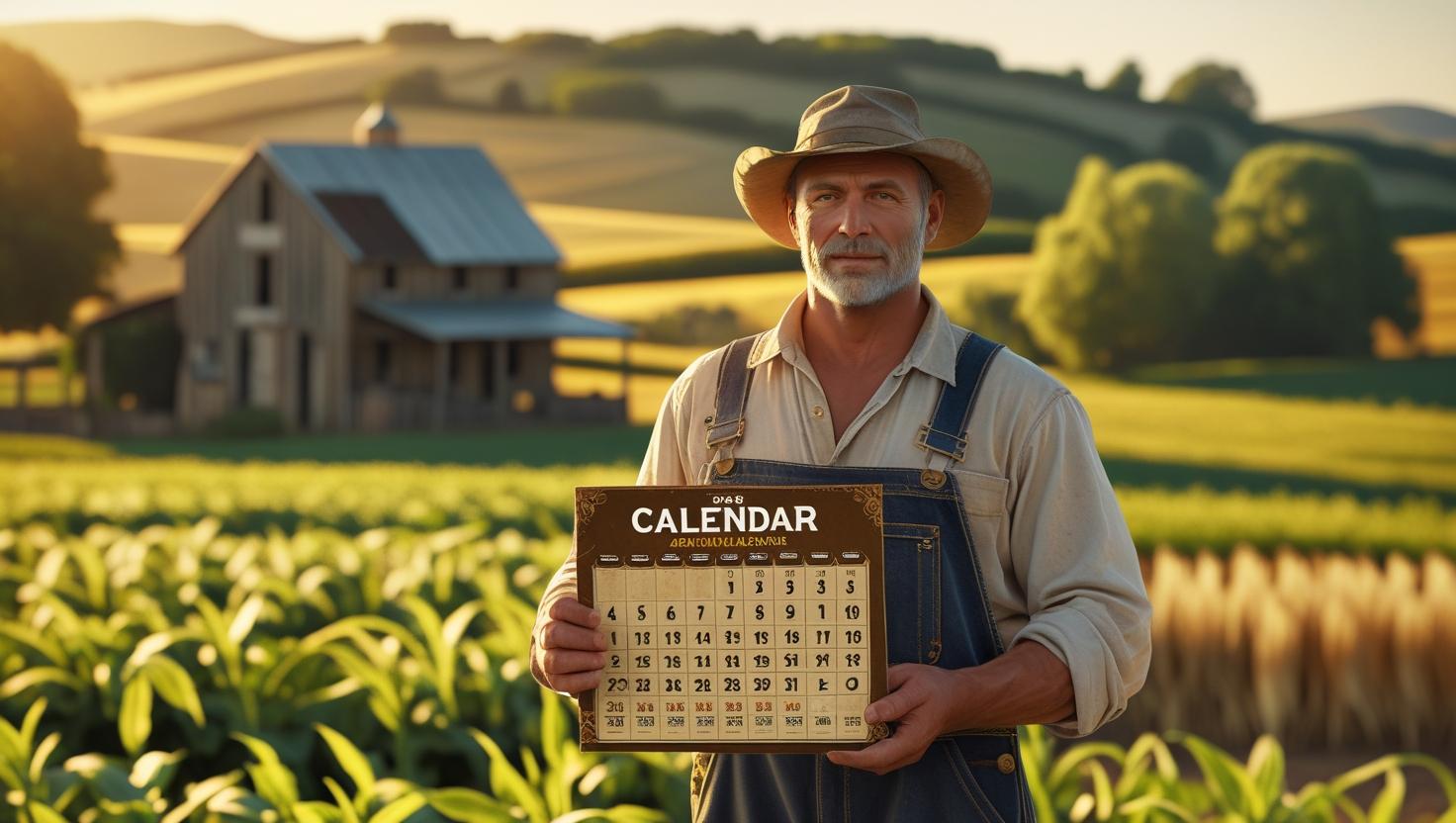 Como organizar o calendário agrícola e pecuário da fazenda