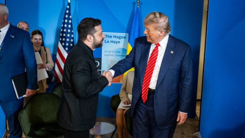Trump convida líderes europeus para reunião com Zelensky
