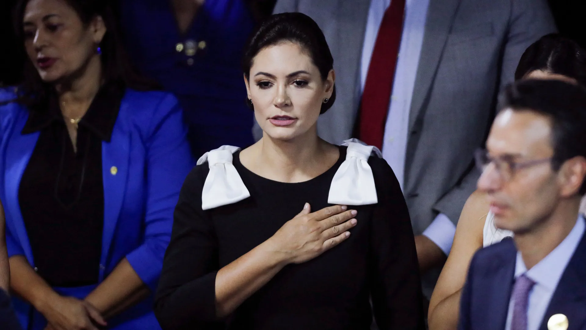 Michelle chama Lula de pinguço e diz que votar mais de uma vez no PT é burrice