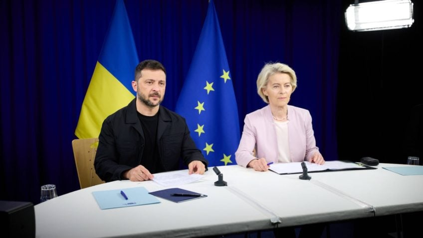 Zelensky diz que negociações podem começar "onde a linha de frente está"