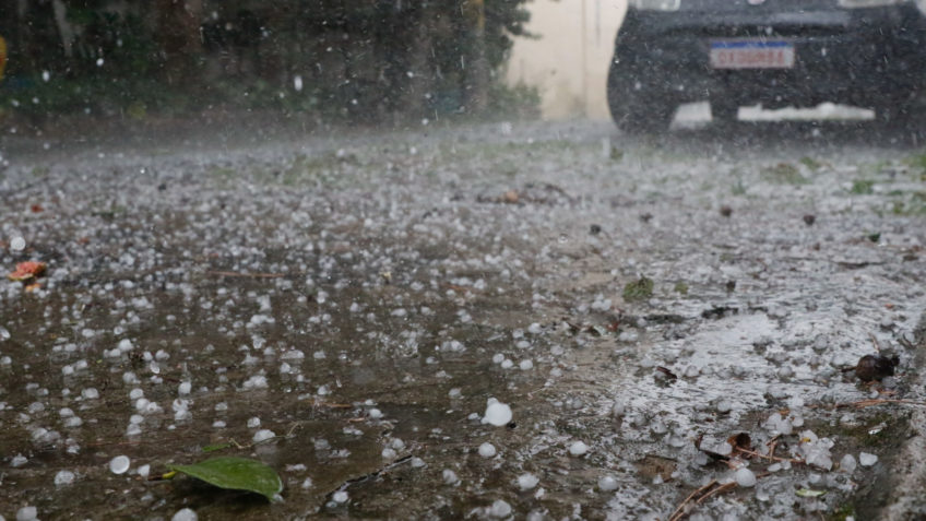 Granizo e ventos de 100km/h devem atingir o Sul do país nesta semana