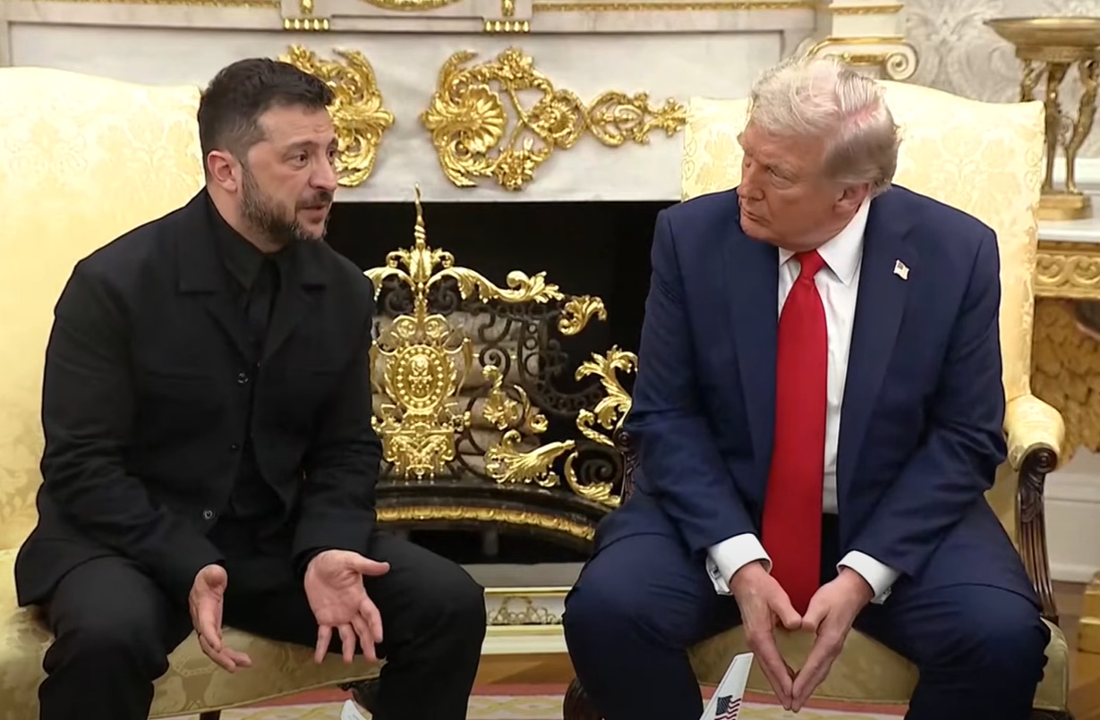 “Precisamos parar esta guerra”, diz Zelensky durante reunião com Trump