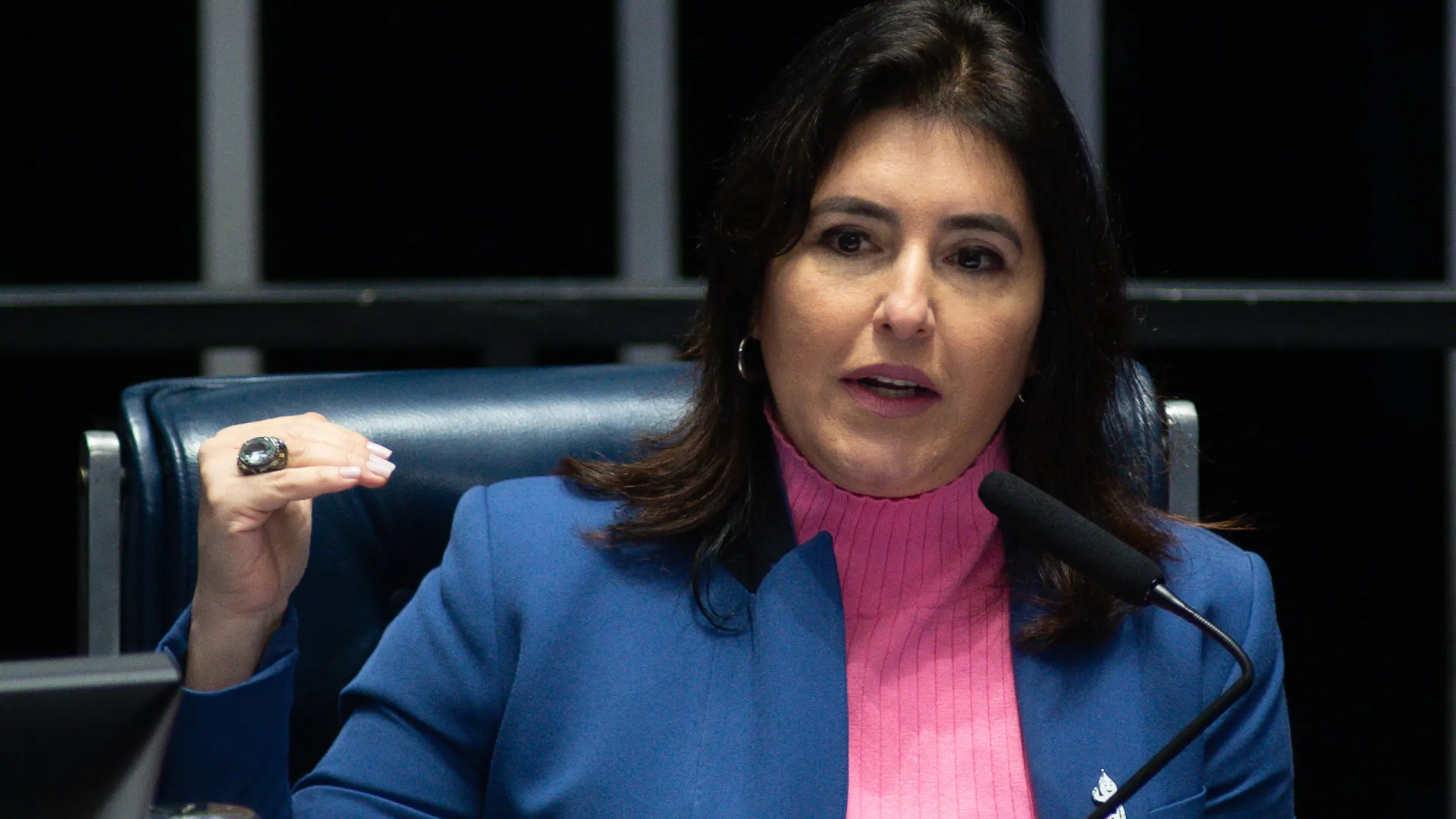 No Senado, Tebet defende revisão de gastos e isenções fiscais