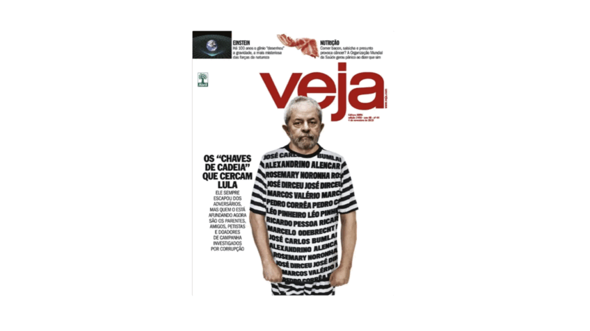 STJ: "Veja" não deve indenizar Lula por capa com roupa de presidiário