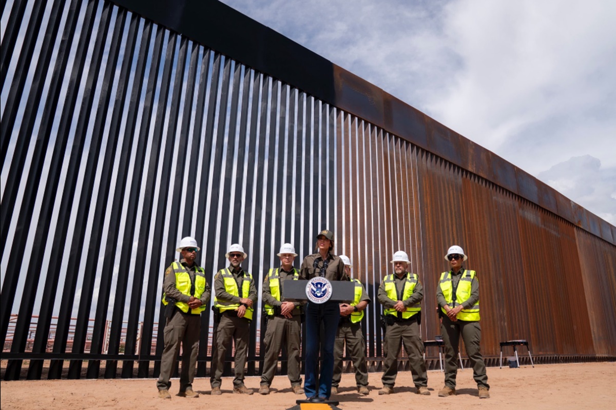Trump manda pintar muro com México de preto para aumentar calor