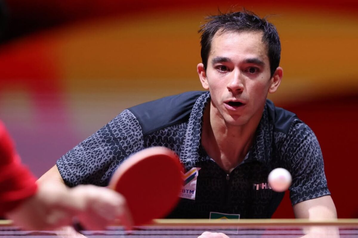 Hugo Calderano vence chinês e avança às oitavas do Europe Smash 2025