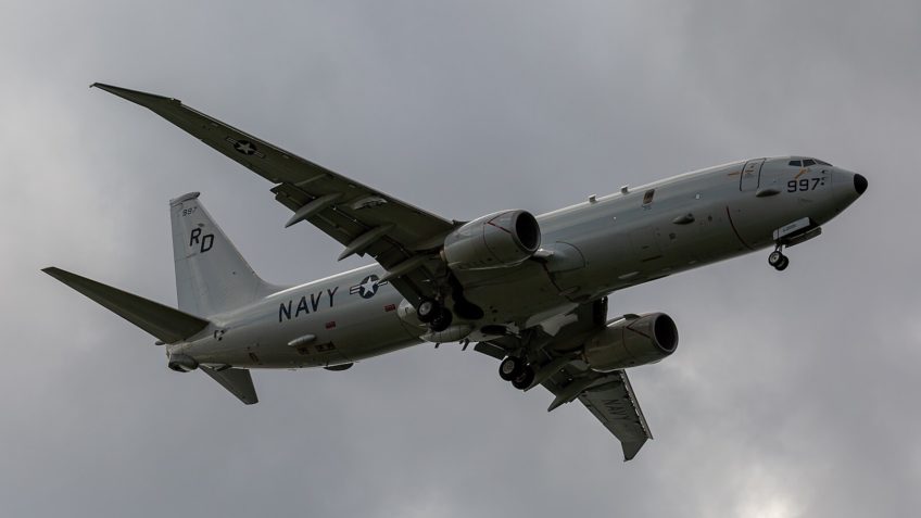 Aviões de vigilância dos EUA são vistos em missão próximo à Venezuela