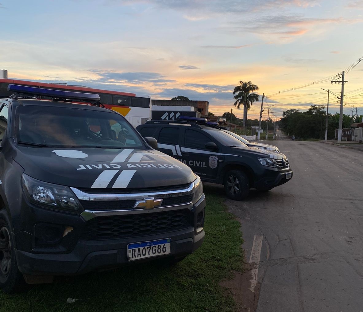 Polícia Civil prende investigados por participação em grupo criminoso em Peixoto de Azevedo