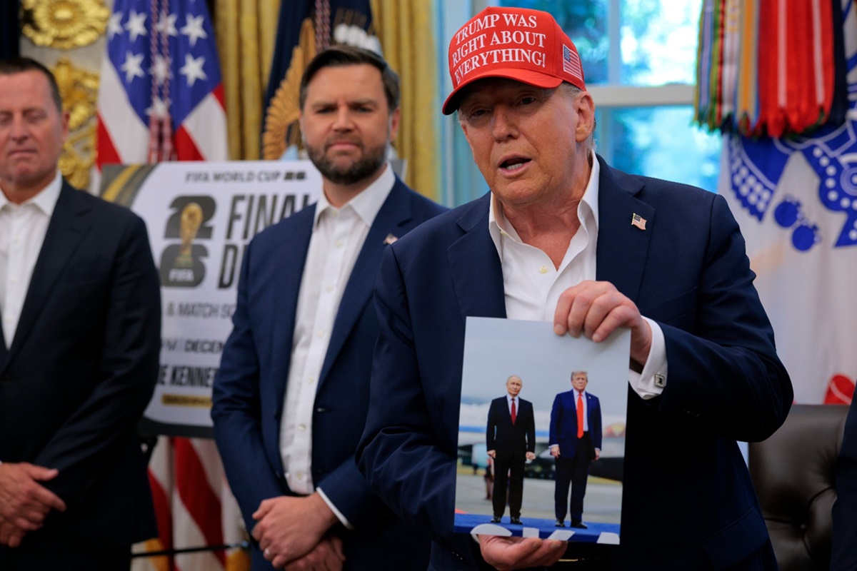Trump diz que Putin poderá assistir a Copa do Mundo de 2026 nos EUA