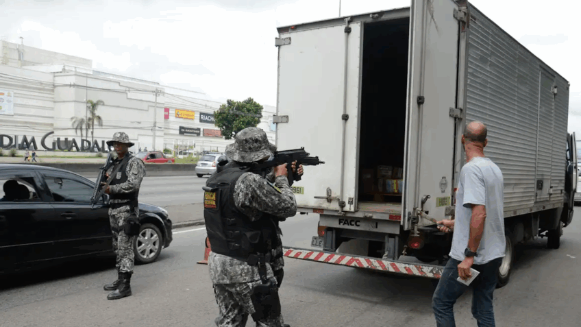 Mais de 10.000 roubos de carga foram registrados no país em 2024