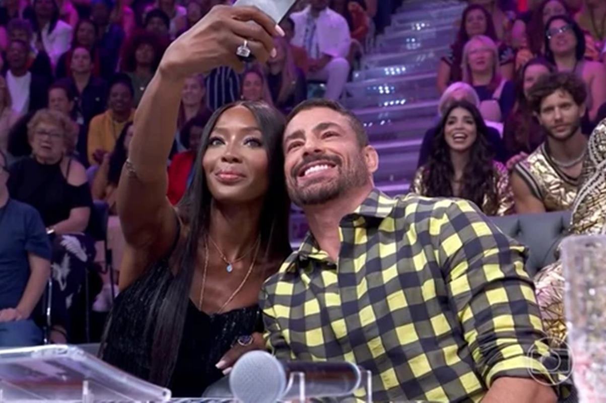 Naomi Campbell surpreende ao revelar passado com Cauã Reymond
