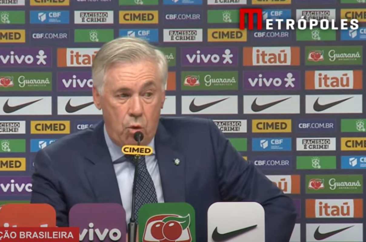 Ancelotti anuncia convocação da Seleção Brasileira. Veja lista