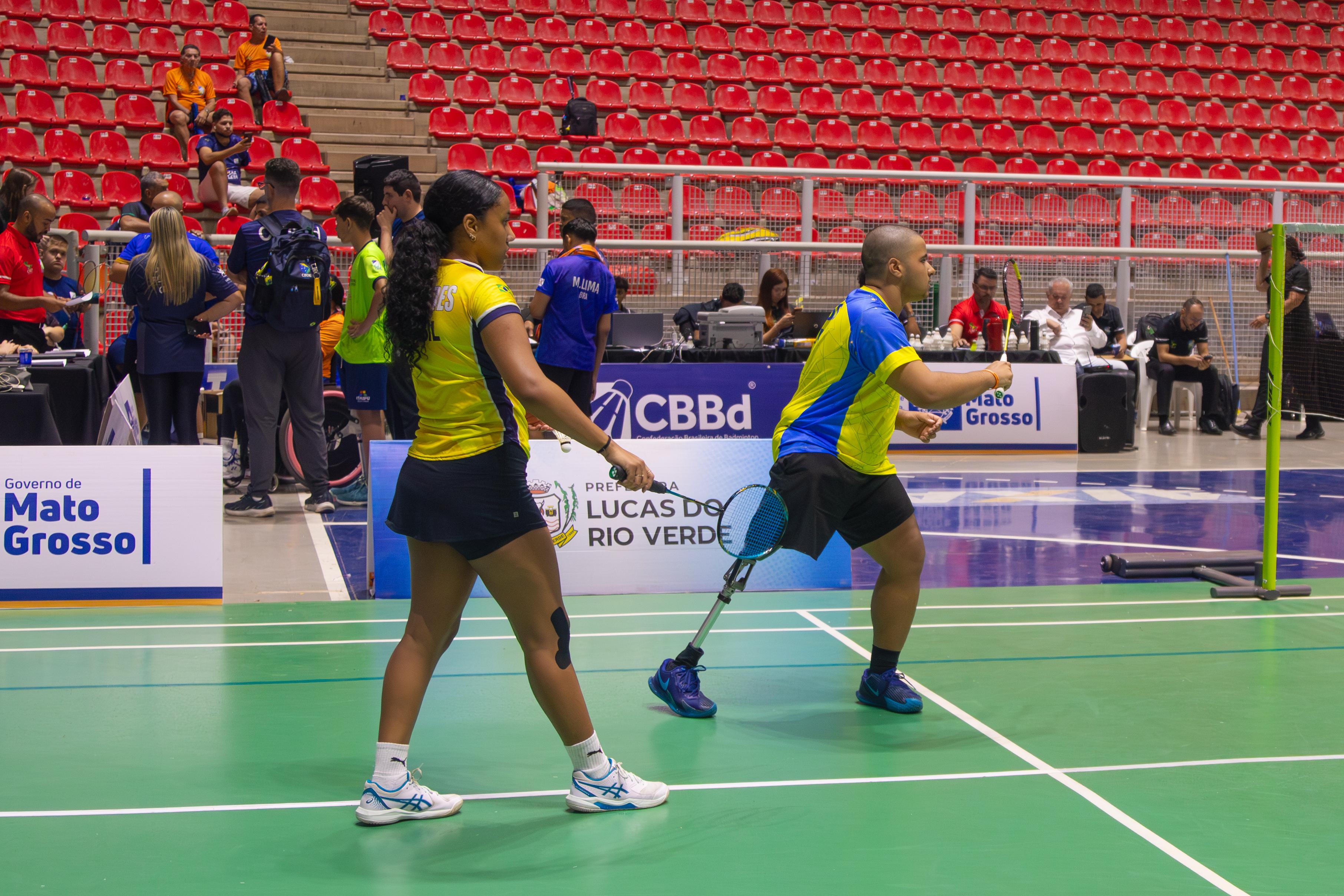 2ª Etapa Nacional de Parabadminton foi aberta oficialmente nesta terça-feira (26)