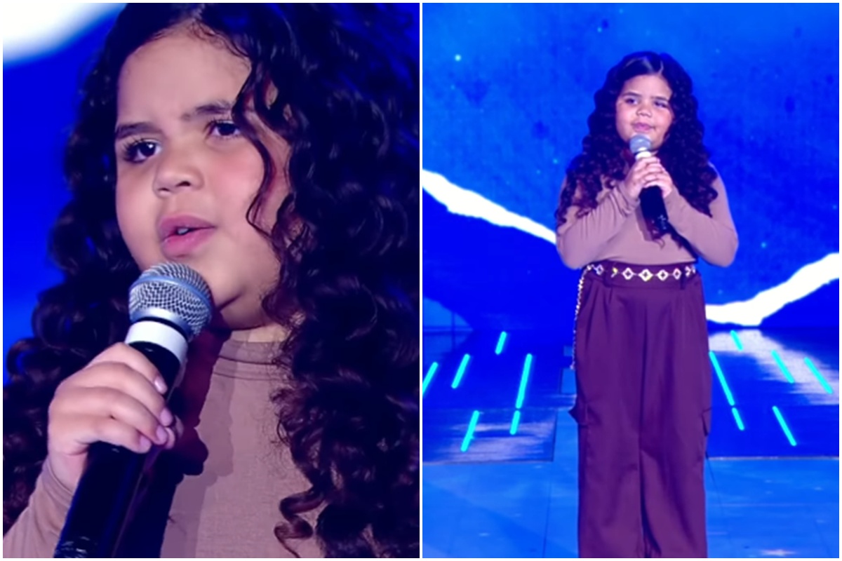 Vídeo: menina de 8 anos viraliza após pregar em programa do SBT