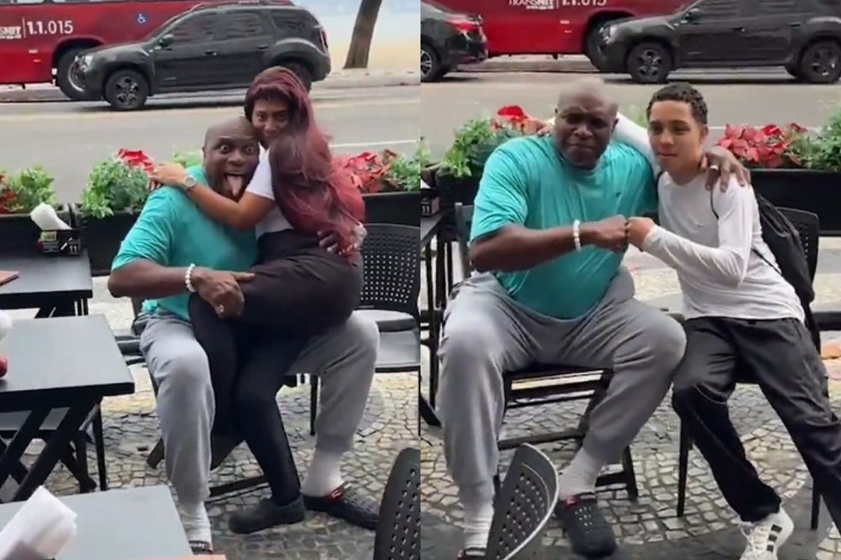Ator de Eu, a Patroa e as Crianças é visto nas ruas de Niterói