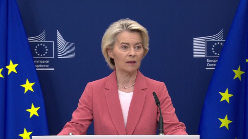 UE vai fortalecer fronteiras com a Rússia, diz Ursula von der Leyen