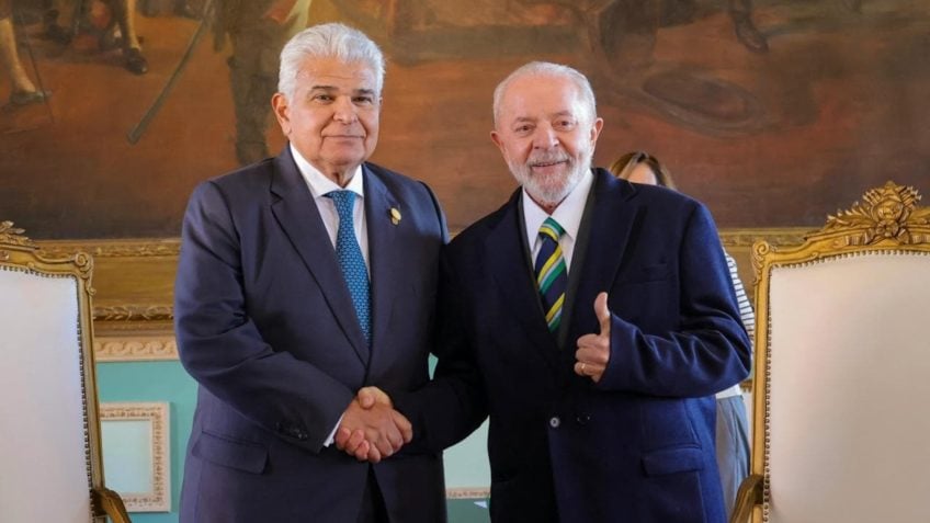 Ao vivo: Lula e presidente do Panamá falam a jornalistas