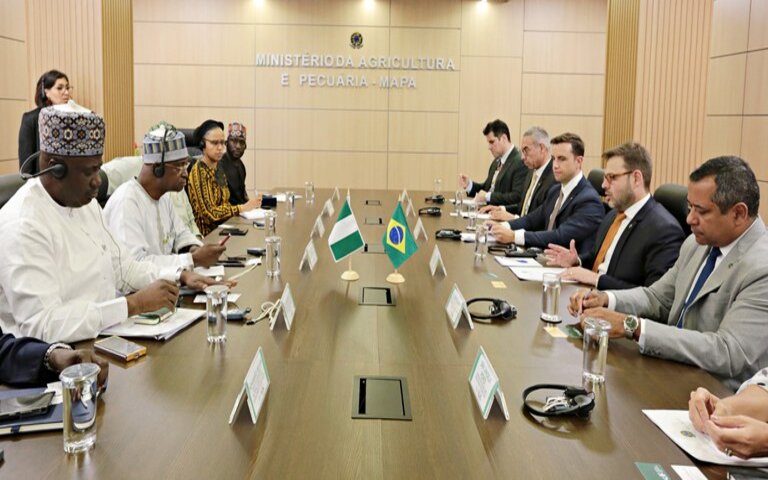 Brasil e Nigéria avançam em parceria agropecuária para ampliar comércio e cooperação técnica