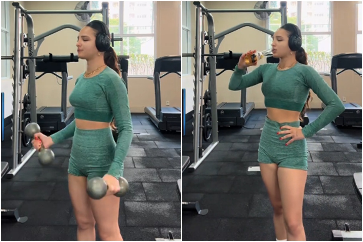 Influenciadora é multada após ser flagrada com cerveja em academia