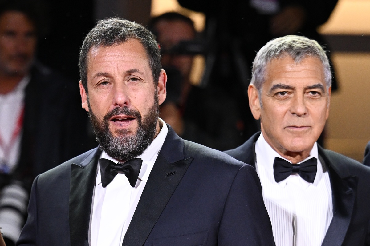 “Bromance” com George Clooney e Adam Sandler é aclamado em Veneza