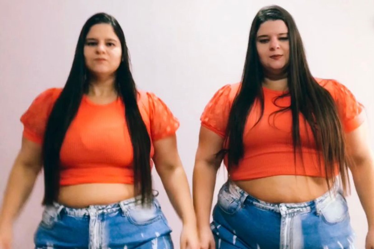 Gêmeas influencers emagrecem mais de 10 kg e fãs ficam chocados: veja